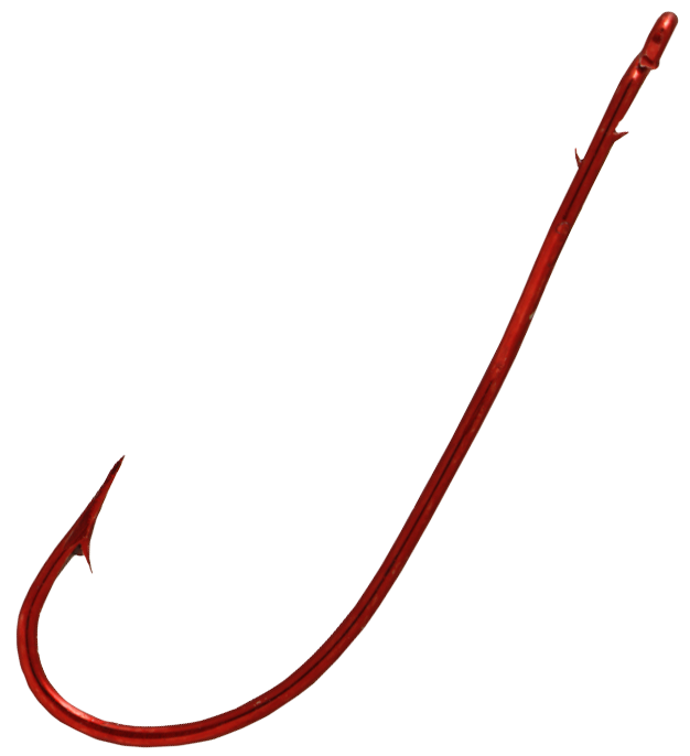 Tru-Turn Blood-Red Bass Worm Hook | Bass Pro Shops